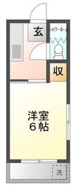 上原コーポラスの間取図