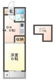 雅17ワイズの間取図