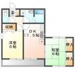 高木ハイツの間取図