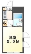 パークアベニューエステインの間取図