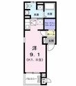 レリア立川の間取図