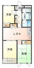 ヘリオス天神町レジデンスの間取図