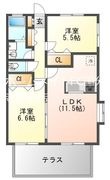 グリーンペペの間取図
