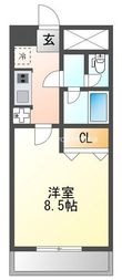 プレステージ立川の間取図