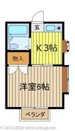 コーポ根岸台の間取図