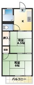柏町ガーデンハイツの間取図