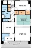 エスポワール東所沢の間取図