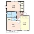 アンタレス 北野 Aの間取図
