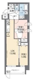 ミュージション朝霞台の間取図