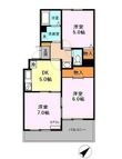 富士見市西みずほ台2丁目の間取図
