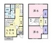 プリムヴェールの間取図