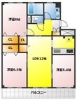 さくらパレスの間取図