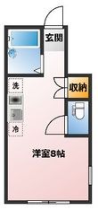 アイコート川越の間取図