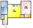 ふじみアプリコット・ガーデンⅡの間取図