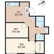 上福岡アパートの間取図
