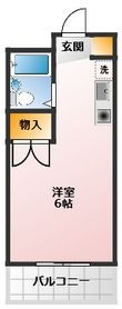 写真:上福岡グリーンハイツ 4階403の間取図