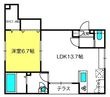 １７０HAUS　Nの間取図