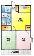 ハイネス川越の間取図