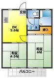 単正ハイツの間取図