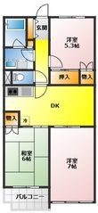 パナシア川越の間取図