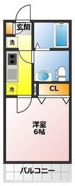 パル川越の間取図