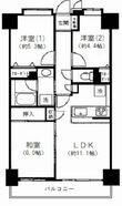 ライオンズマンション本川越駅前の間取図