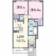 イーストヒルズAの間取図