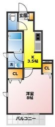 ハイムパインⅡの間取図