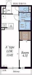 リブリ・Rinの間取図