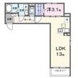 ヒカルサ川越霞ヶ関の間取図