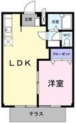 メゾンアサバの間取図