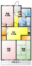 アルカディア岸の間取図