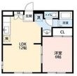 RYU四番館の間取図
