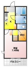 ルネス パルテールの間取図