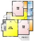 ふじみ野市上福岡６丁目の間取図