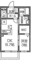 エスポワールの間取図