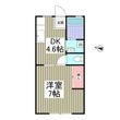 大川ハイツの間取図