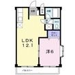 ハイツクリアスAの間取図