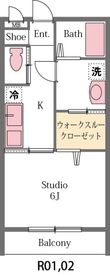 グローレジッドの間取図