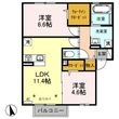 シャトレー・パインの間取図