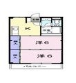 ハピネスふじみ野の間取図
