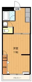 メゾン松月の間取図