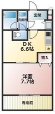 ボナール鳳南の間取図