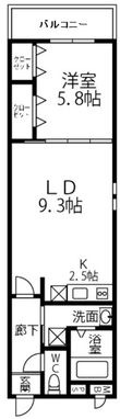 フジレジデンスの間取図