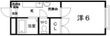 CREST-6の間取図