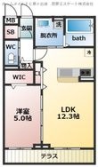 ラヴィベールメゾンの間取図