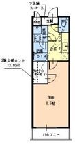モンサント旭町の間取図