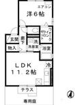 リビングタウン狭山池公園 E棟の間取図