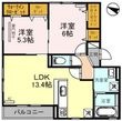 アルフォンテ上野芝の間取図