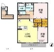 くみの木ヒルズⅠの間取図
